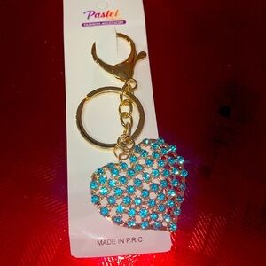 HEART BAG CHARM/ KEYCHAIN